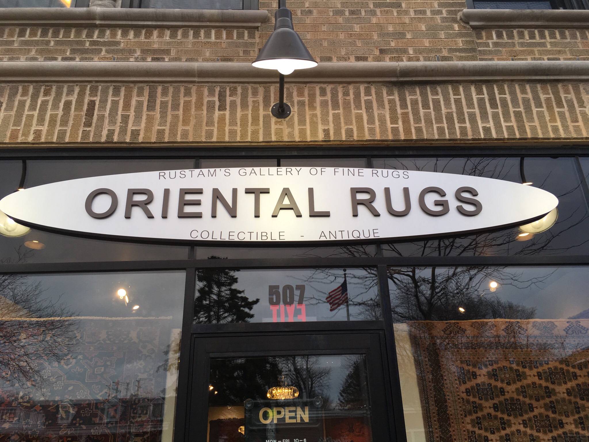 Rustam’s Gallery of Fine Rugs Merchants of Whitefish Bay